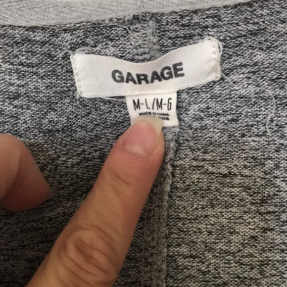 Like new, thin grey hooded sweater - Picture 3 of 3